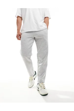 Only & Sons Joggers de chándal gris claro jaspeado de corte recto de -Blanco