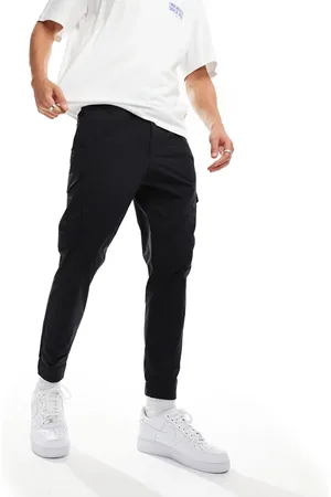 HUGO BOSS Pantalones cargo negros T-urbanex de