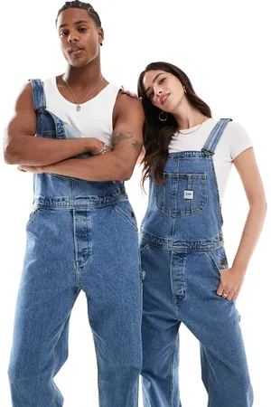 Lee Peto vaquero holgado unisex de estilo worker con de -Azul
