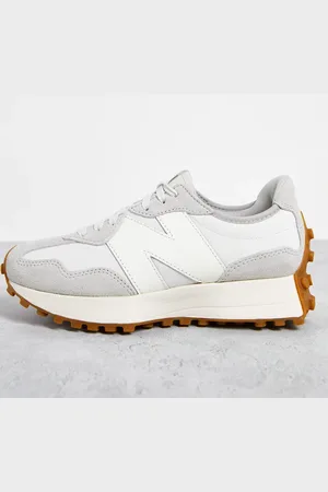 New Balance Zapatillas deportivas grises de ante 327 de
