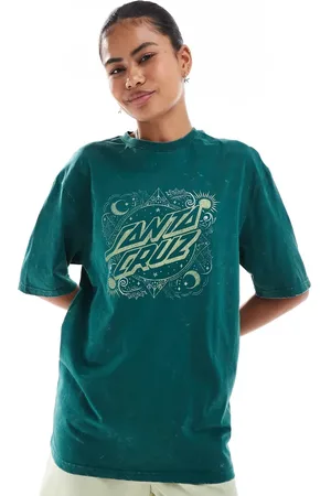 Santa Cruz Camiseta extragrande con logo Ornate Dot de