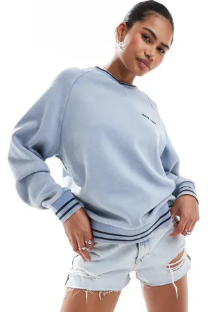Santa Cruz Sudadera con cuello redondo y logo de