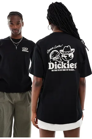 Dickies Camiseta negra con estampado trasero Big Sandy de