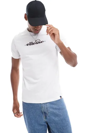 Ellesse Camiseta blanca con logo central Umbirria de