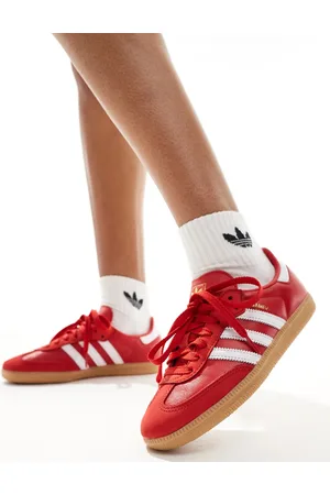 adidas Zapatillas de deporte rojas Samba OG de