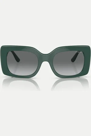 vogue Gafas de sol con montura rectangular y lentes grises de Eyewear