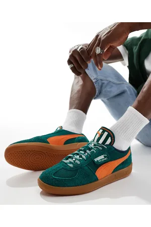 PUMA Zapatillas de deporte verdes Palermo Supertifo de -Marrón
