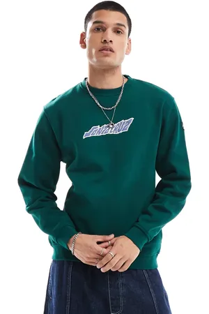 Santa Cruz Sudadera con cuello redondo y logo Creep Crew de
