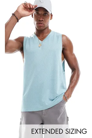 ASOS Camiseta sin mangas de malla deportiva de