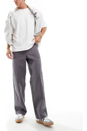 adidas Joggers cargo grises de sarga Premium Essentials de