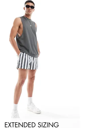 ASOS Camiseta gris holgada sin mangas de malla deportiva de