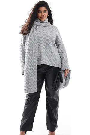 4th & Reckless Jersey con bufanda de punto de ochos de