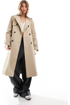New Look Gabardina color de -Beis neutro