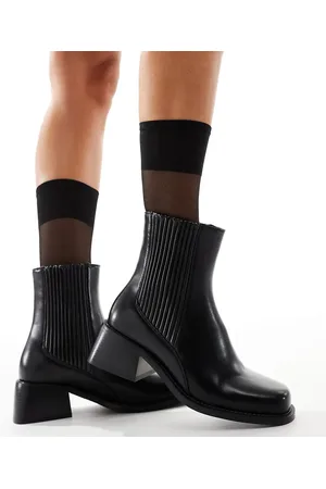 Simmi London Botines negros Greyson de SIMMI London Wide Fit