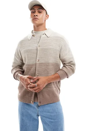 ASOS Cárdigan degradado holgado de punto de (parte de un conjunto)