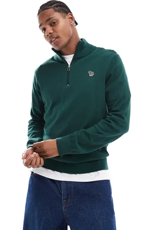 Paul Smith Jersey con media cremallera y logo Icon de