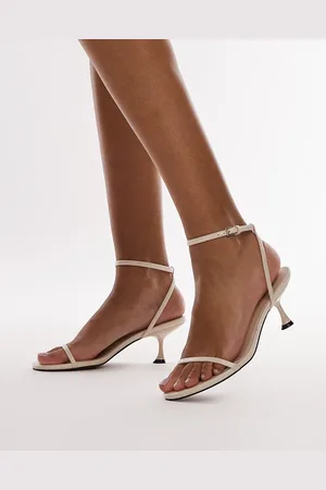 Topshop Sandalias minimalistas de tacón alto Irena de