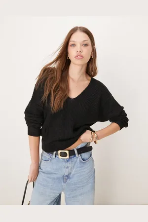 JDY Jersey reversible de canalé de
