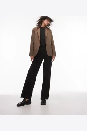 MANGO Americana con botonadura simple de
