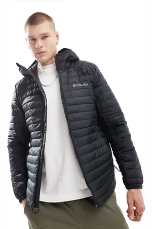 Columbia Chaqueta negra con capucha Silver Falls II de