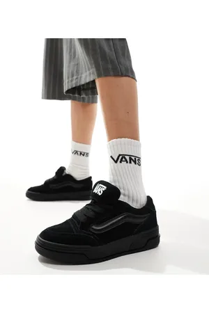 Vans Zapatillas de deporte triple de ante con suela gruesa Hylane de