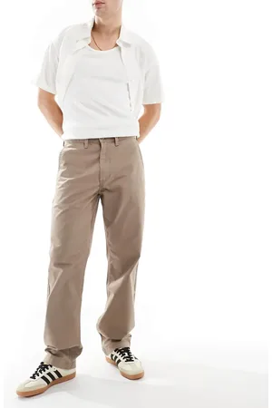Vans Pantalones chinos color topo holgados de Authentic-Marrón