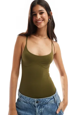 ASOS Body moldeador sin costuras de -Verde