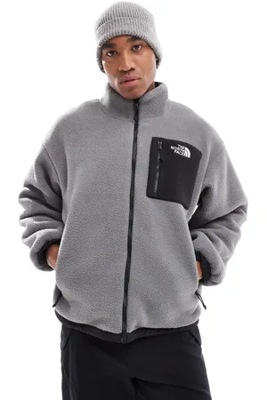 The North Face Chaqueta polar negra y gris reversible Yumiori de -Negro