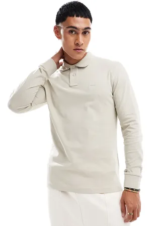 HUGO BOSS Polo de manga larga Passerby de - neutro