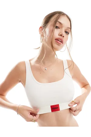 HUGO BOSS Bralette con etiqueta roja de HUGO Bodywear