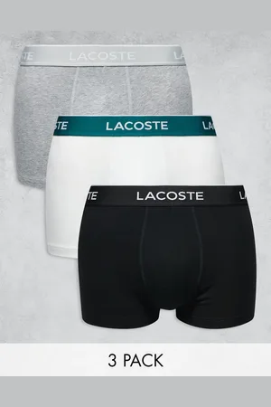 Lacoste Pack de 3 calzoncillos de colores básicos de