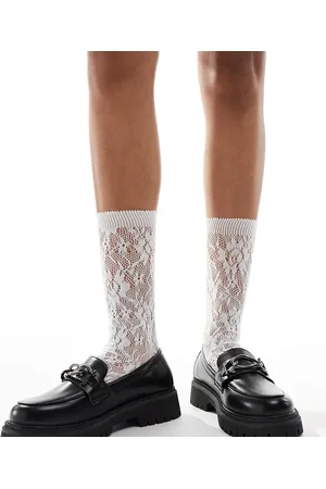 Yours Mocasines negros con detalle de metal de