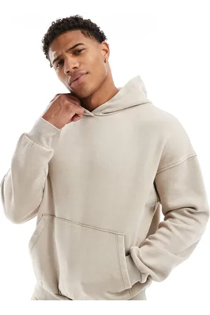 ADPT. Sudadera extragrande con capucha y lavado ácido de - neutro