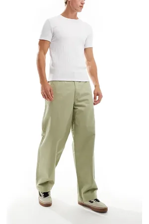 Vans Chinos color tostado claro de corte holgado de Authentic-Marrón