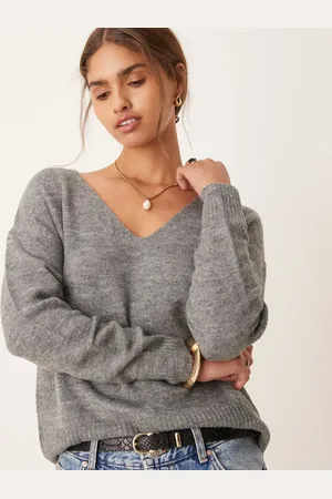 JDY Jersey con cuello de pico de