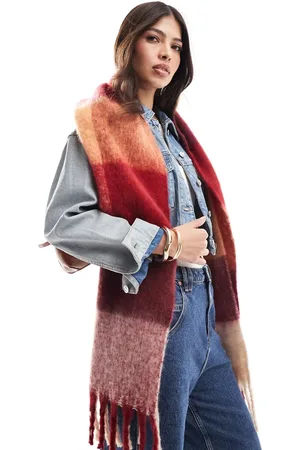 ASOS Bufanda a cuadros de colores de