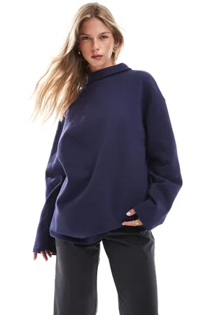 ASOS Sudadera con cuello alzado de