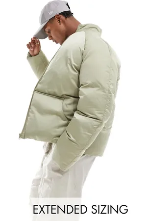 ASOS Chaqueta de plumas extragrande utilitaria de -Verde