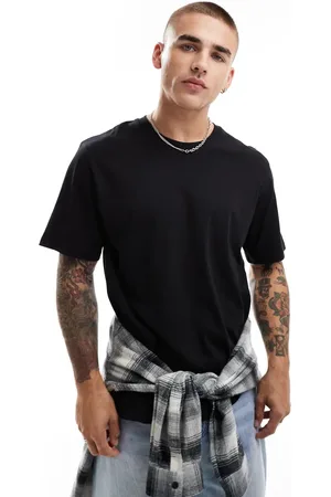JJ Camiseta negra extragrande de