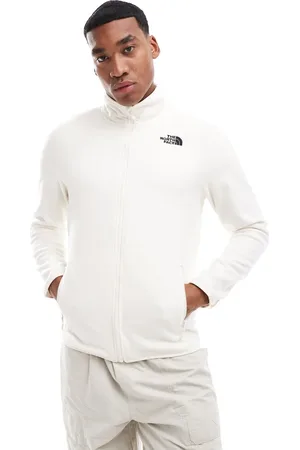 The North Face Polar blanco duna con cremallera 100 Glacier de