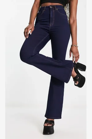 ASOS Vaqueros de campana muy elásticos con diseño moldeador de