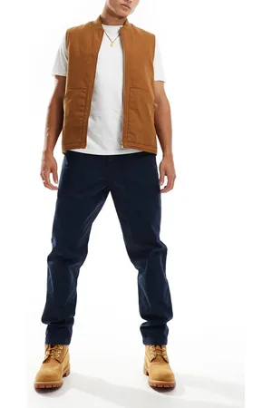 Timberland Pantalones lavado de corte estándar estilo worker de lona de