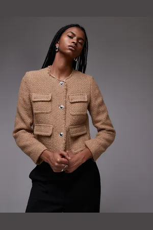 MANGO Chaqueta de sastre con botones delanteros de