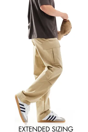 ASOS Pantalones cargo tostados holgados de -Marrón
