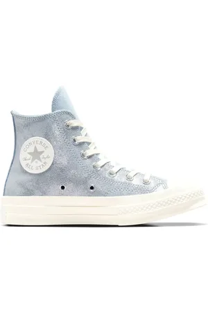 Converse Zapatillas de deporte hi-top plateadas Chuck 70 de