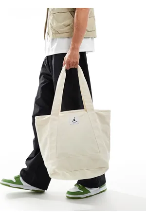 Jordan Bolso tote de viaje beis de -Blanco