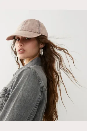 Monki Gorra rosa lavado de -Beis neutro