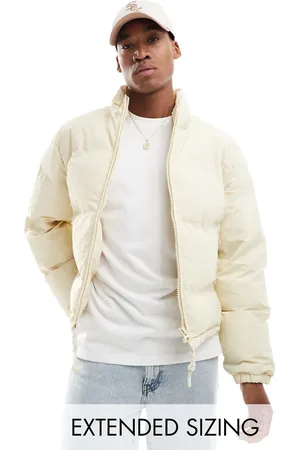 ASOS Chaqueta corta color acolchada de -Beis neutro
