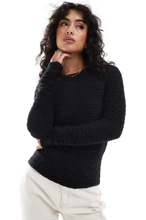 VERO MODA Top texturizado de manga larga Aware de