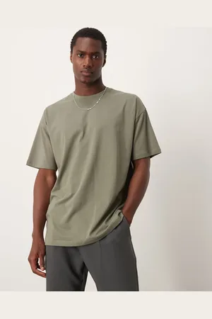 New Look Camiseta verde oliva extragrande de